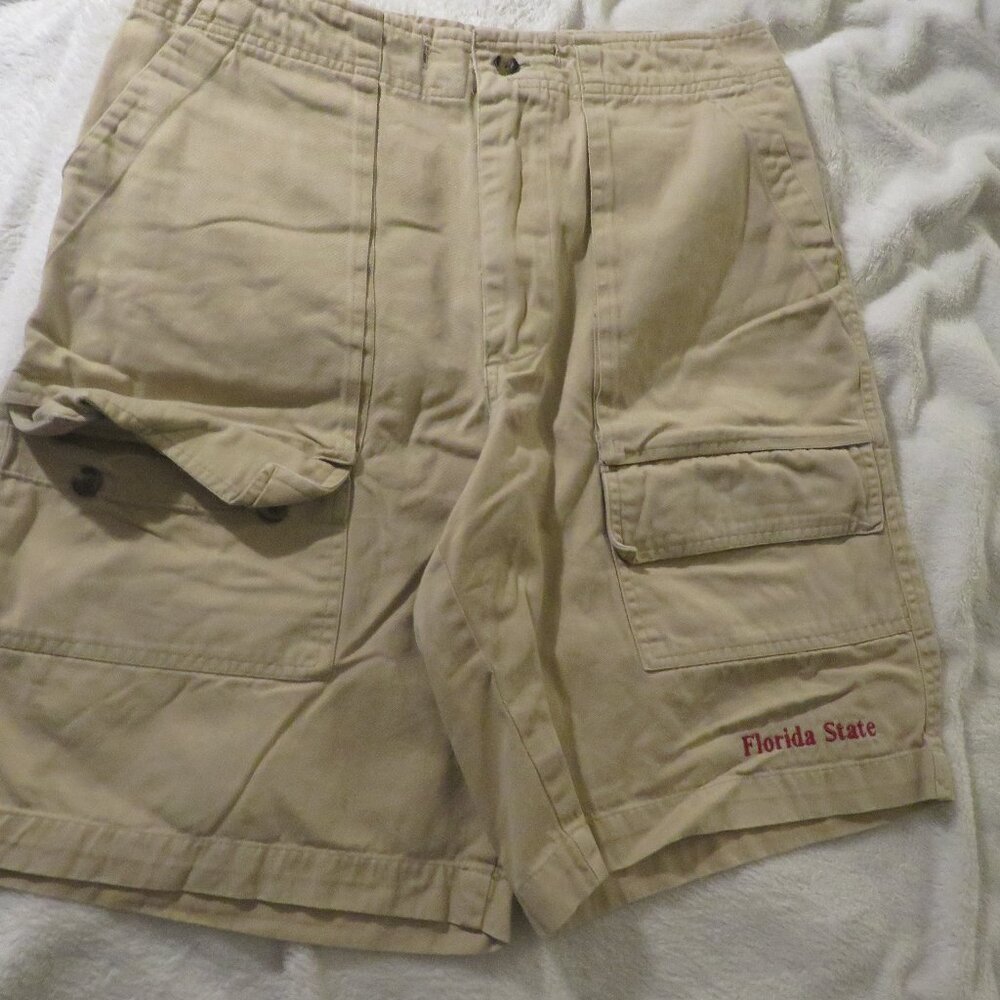 MV Sport Beige FSU Florida State University Sports  Size Large